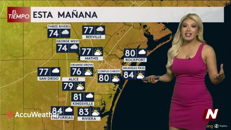 Pronóstico Del Tiempo: Fin De Semana Lluvioso En Corpus Christi: Pronóstico Amplio Del Tiempo