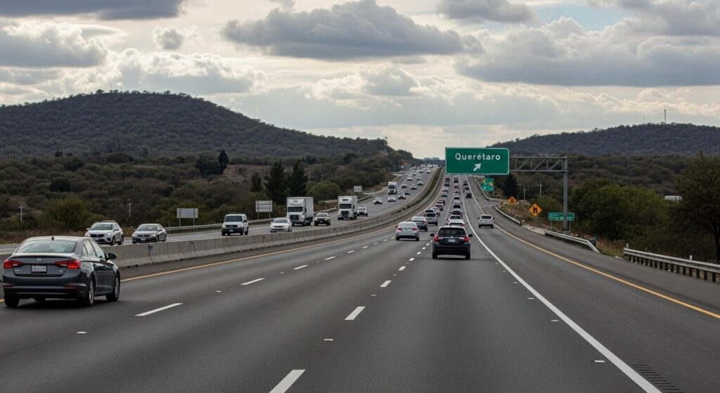 Condiciones EN VIVO de la Autopista México-Querétaro: Choques y Cierres Viales del 8 de Junio