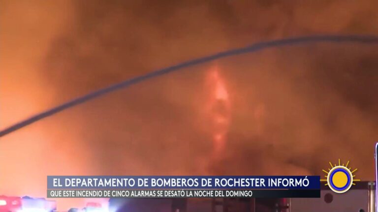 Incendio De 5 Alarmas Arrasa Fábrica De Tarimas En Nueva York: Sin Heridos Pero Con Daños