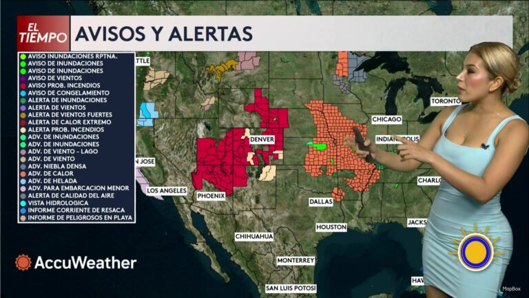 Pronóstico Del Tiempo: Ola De Calor Y Huracán Boris Impactan México Y El Sur De EE. UU.