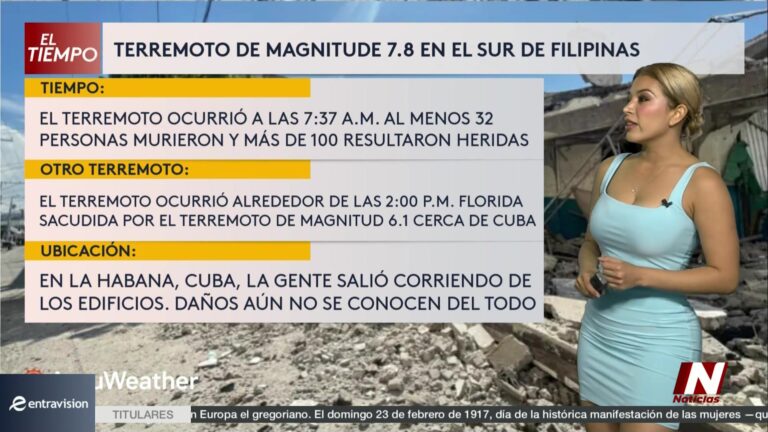 Terremotos Filipinas: Impactante Ola De Terremotos Sacude Filipinas Y Cuba: Docenas De Muertos Y Cientos De Heridos
