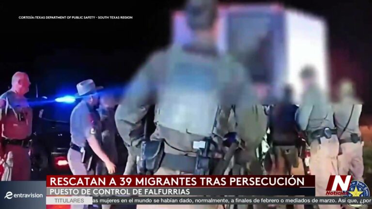Rescate De Migrantes: Rescatan A 39 Migrantes Durante Persecución Y Incendio De Tráiler