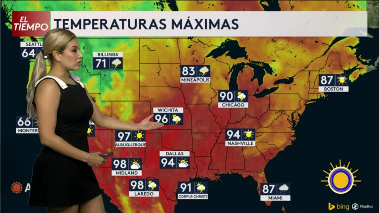 El Tiempo: Pronóstico Extendido: Tormenta Cristina Y Ola De Calor Impactan El Sur De EE.UU.