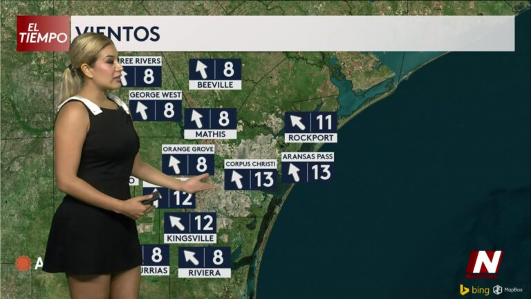 Pronóstico Corpus Christi: Noticias Del Clima: Calor Intenso Y Chubascos Para Corpus Christi Y El Sur De Texas