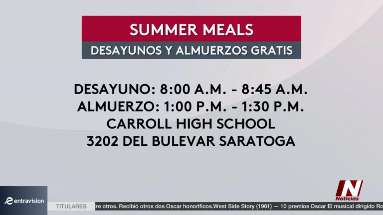 Desayunos Gratis: Corpus Christi Anuncia Desayunos Y Comidas Gratis Para Menores De 18 Años Este Verano