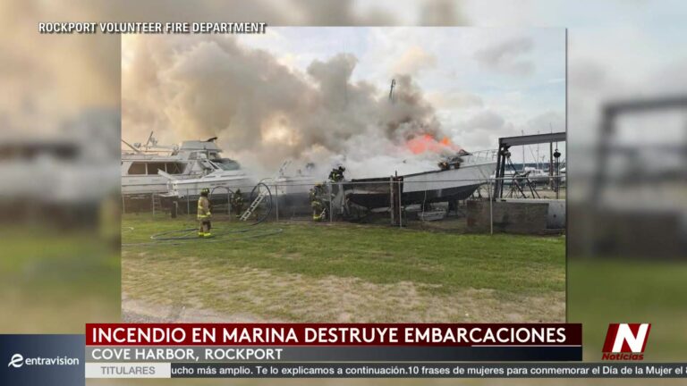 Incendio En Marina De Rockport Destruye Embarcaciones Y Alarma A Vecinos