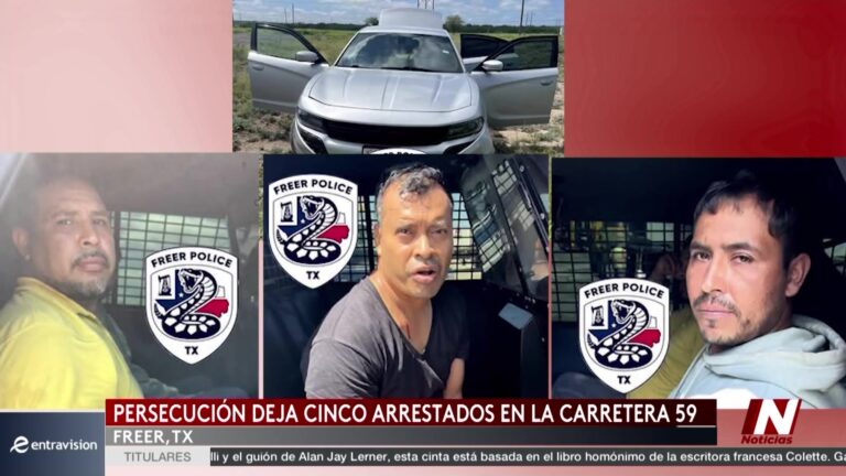Persecución Freer: Persecución Policial En Freer: Arresto De Cinco Inmigrantes Indocumentados En Carretera 59