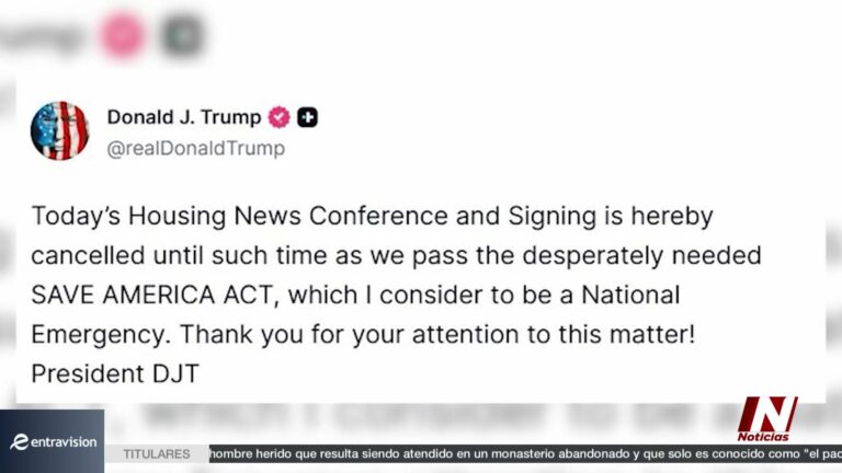 Trump Presiona Congreso Con Ley De Vivienda Y Ordena Investigar A Petroleras