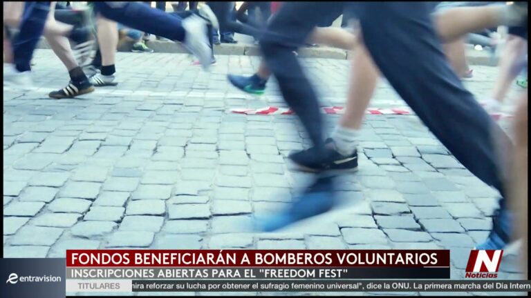 Carrera Freedom Fest En Matis: Comunidad Corre Para Apoyar A Los Bomberos Voluntarios