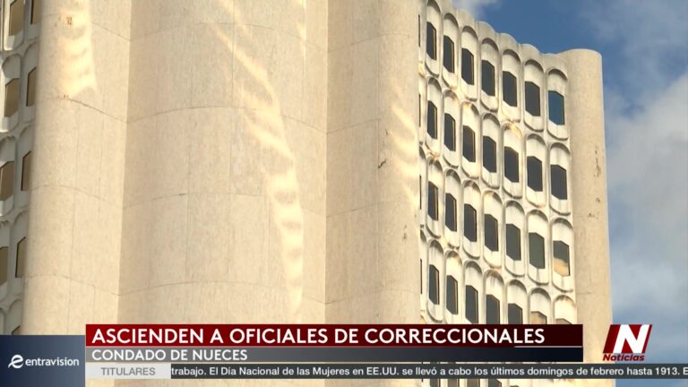 Nuevos Cabos En La Prisión Local Del Condado Nueces: Refuerzo A La Seguridad Penitenciaria