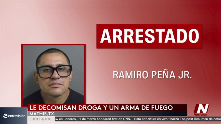 Arresto En Matis: Detenido Con Armas Y Narcóticos Durante Revisión De Rutina