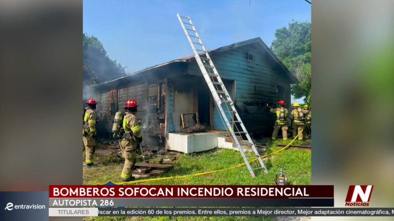 Bomberos De Corpus Christi Sofocan Incendio Residencial: Sin Lesionados