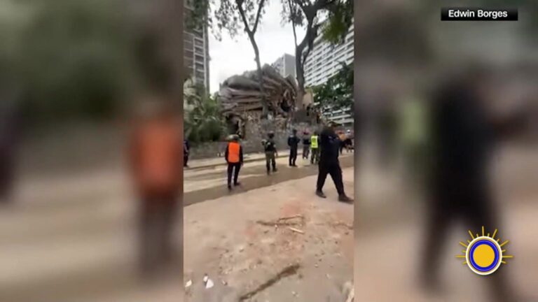 Equipos De Rescate Buscan Sobrevivientes Tras Colapso De Edificios En Caracas