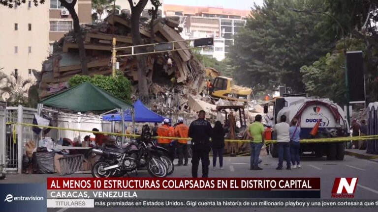 Terremoto Venezuela: Intensas Labores De Rescate En Venezuela Tras Dos Fuertes Terremotos