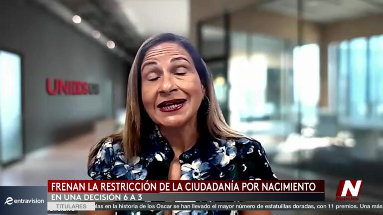 Corte Suprema Frenó Orden Ejecutiva De Trump Sobre Ciudadanía Por Nacimiento