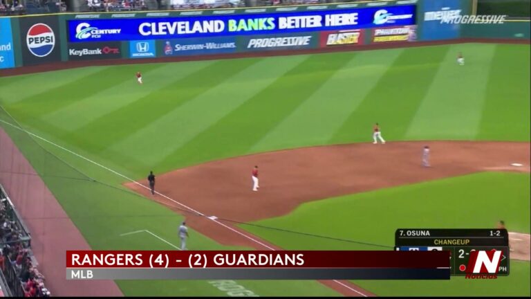 Texas Rangers Superan A Cleveland En La MLB