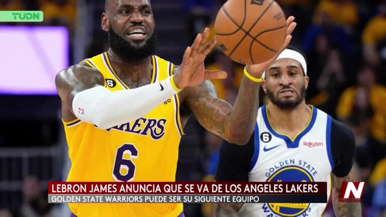 LeBron James Deja Los Lakers Y Podría Llegar A Golden State