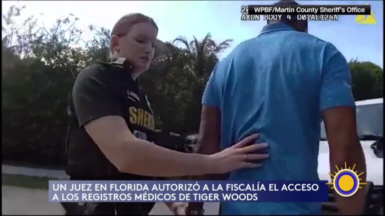 Juez De Florida Autoriza Acceso De Fiscalía A Registros Médicos De Tiger Woods Tras Accidente