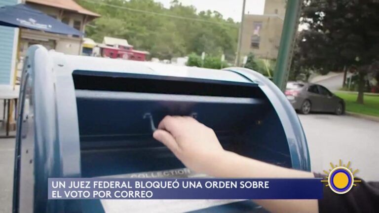 Juez Rechaza Medidas Que Ponen En Riesgo El Voto Por Correo Relacionadas Con Donald Trump