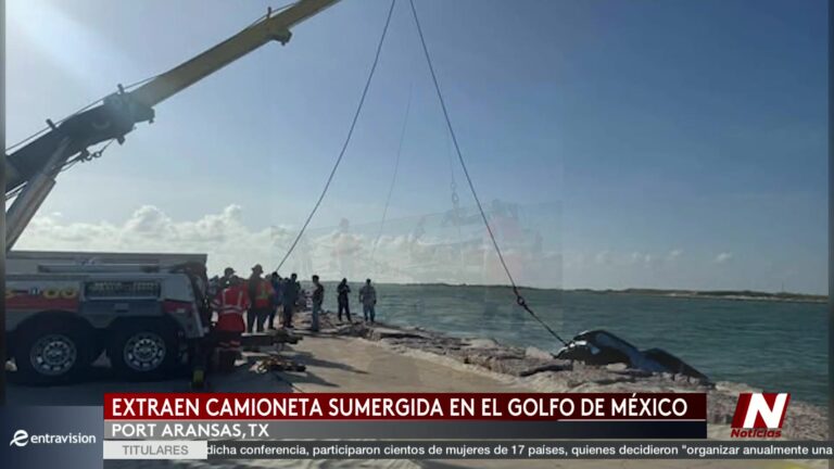 Rescate: Camioneta Rescatada Y Arresto Tras Operativo En Puerto Aransas