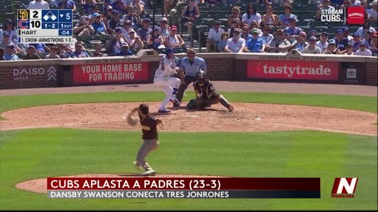 Histórica Victoria De Los Cachorros En Grandes Ligas Con Récord De Swanson