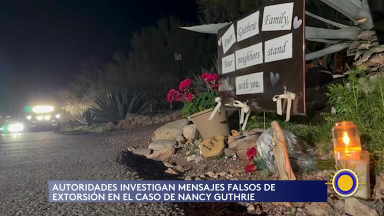 Autoridades Federales Detección Notas De Rescate Falsas En El Caso Nancy Guthrie