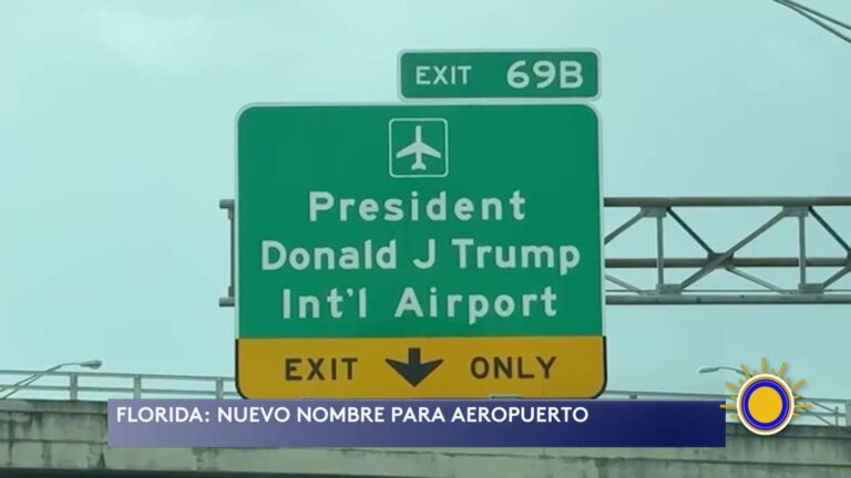 Aeropuerto Internacional Presidente Donald J. Trump: Nuevo Nombre Para El Aeropuerto Internacional De Palm Beach: Honra Al Presidente Trump