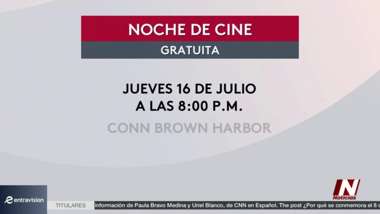 Noche De Cine Comunitario En Aransas Pass