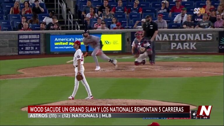 Washington Nationals Superan A Astros En Dramático Encuentro