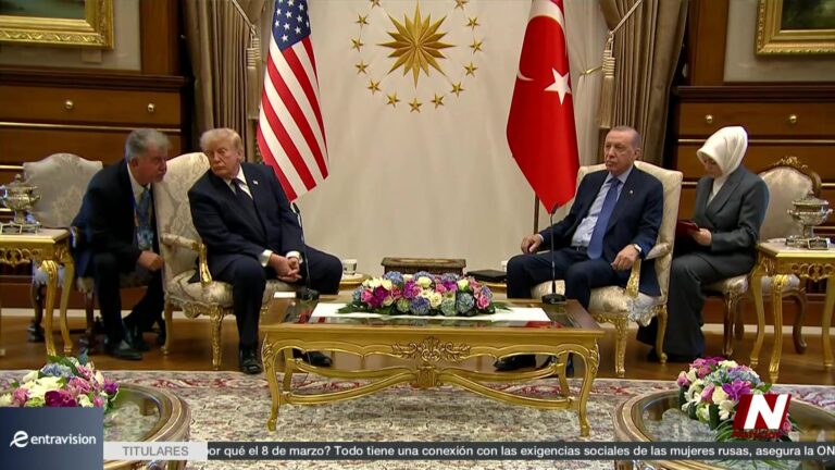 Trump Llega A Turquía Para Cumbre De La OTAN Y Negocia Venta De Aviones F-35