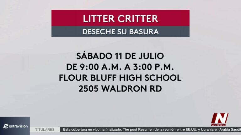 Evento De Reciclaje Y Titulación Gratuita En Flower Bluff Este Sábado