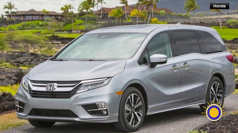 Llamado A Revisión De Honda Odyssey Por Riesgo En Cámara De Reversa