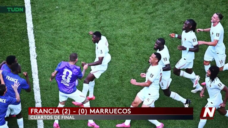 Francia Asegura Su Lugar En Semifinales Tras Vencer A Marruecos