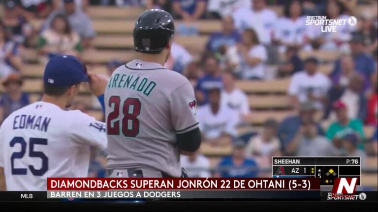 Béisbol MLB: Diamondbacks Derrotan A Dodgers En La Serie Del Dodger Stadium