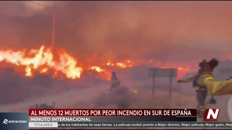 Incendios España: Tragedia Por Incendios Forestales En El Sur De España