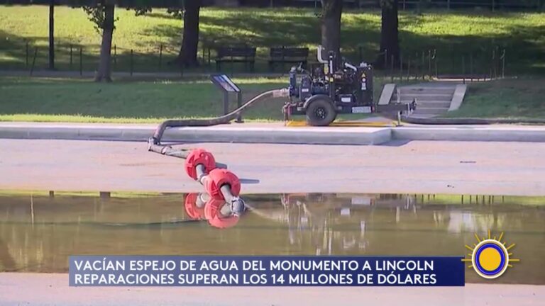 Monumento Lincoln: Vandalismo En El Espejo De Agua Del Monumento A Lincoln