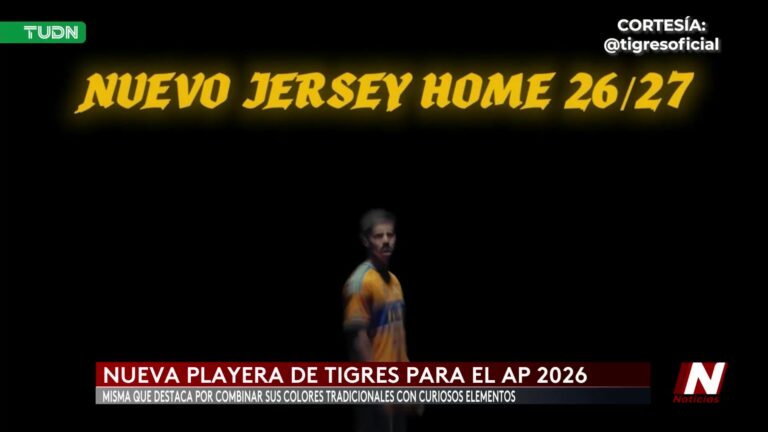 Tigres Estrenan Nueva Playera Para La Liga MX