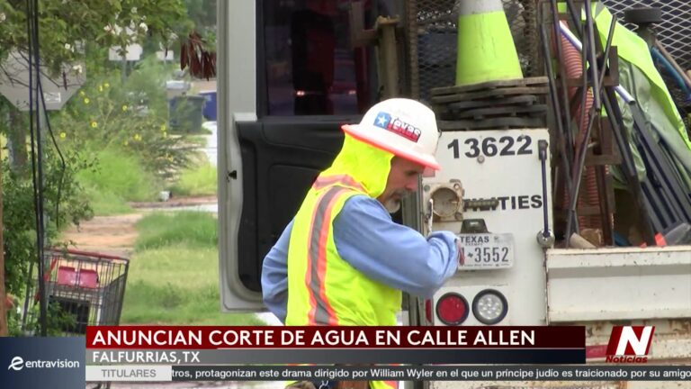 Corte De Agua: Fuga De Agua Provoca Corte Del Suministro En Falfurria
