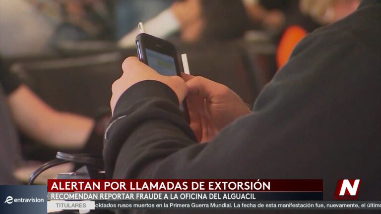 Extorsión Telefónica: Alerta Por Llamadas Falsas De Extorsión Usando Nombres De Sargento En Jean Wells