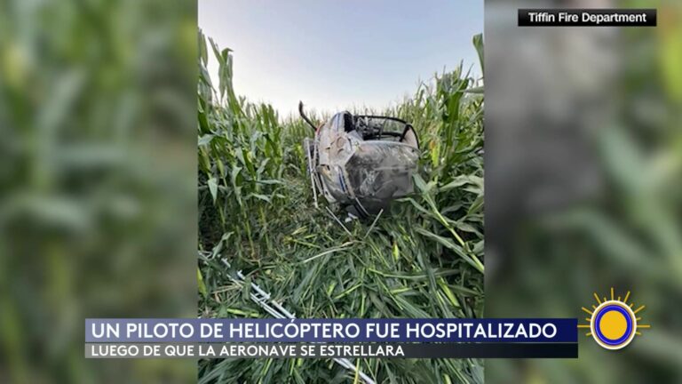 Helicóptero Accidente Iowa Piloto Hospital: Piloto De Helicóptero Hospitalizado Tras Estrellarse En Iowa