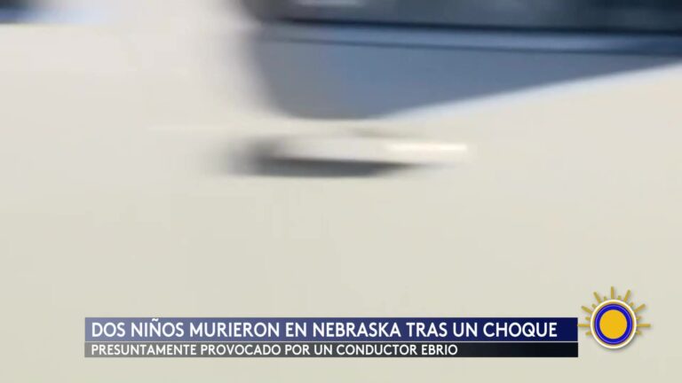 Mueren Dos Niños En Nebraska Por Choque Provocado Por Conductor Ebrio