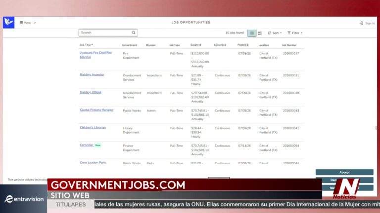 Portland Lanza Nueva Plataforma Digital Para Buscadores De Empleo