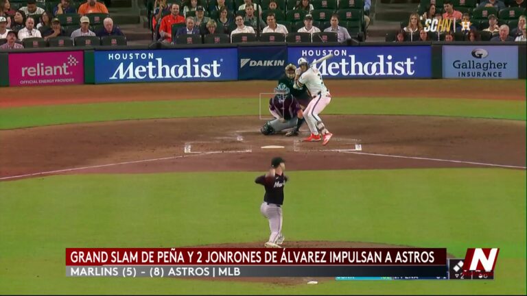 Astros De Houston Cortan Mala Racha Con Victoria Ante Marlins