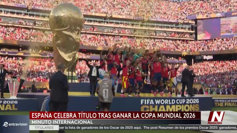 España Campeón Mundial: España Celebra Nuevo Campeonato Mundial De Fútbol
