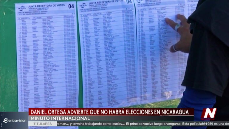 Presidente De Nicaragua Alerta Que No Habrá Más Elecciones En El País Nicaragua