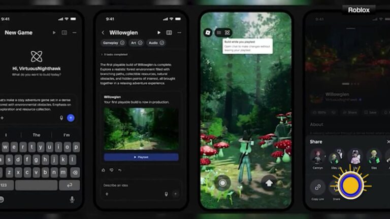 Roblox Lanza Herramienta De IA Para Crear Juegos Desde El Móvil